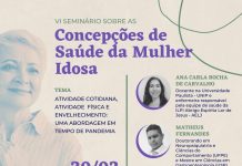 Envelhecimento ativo é pauta de Seminário da Mulher Idosa