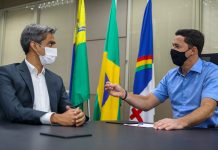 Anderson Ferreira apresenta modelo de gestão do Jaboatão, ao prefeito Fábio Aragão, de Santa Cruz do Capibaribe
