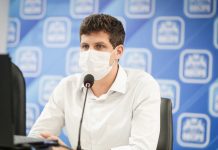 Prefeito do Recife, João Campos, se reúne com lideranças globais do ICLEI, rede internacional de cidades sustentáveis