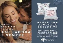 Dia dos Namorados é comemorado com promoção compre e ganhe, no Shopping Tacaruna