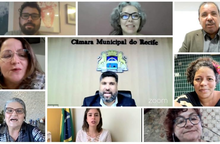 Movimentos sociais participam nesta sexta-feira (21), de debate na Frente pela Renda Básica, na Câmara Municipal do Recife