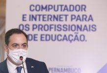 Mais de 21 mil profissionais da rede pública de Pernambuco, terão notebooks e plano de conectividade