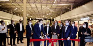 Em Moreno, Governador de PE, Paulo Câmara, inaugura novo Outlet
