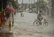 Em apenas um dia, Recife registra mais de 60% das chuvas previstas para todo o mês