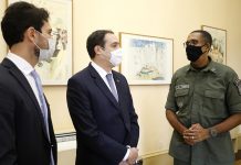 Paulo Câmara recebe novo comandante da Polícia Militar de Pernambuco