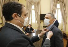 Governador Paulo Câmara empossa novo secretário da Controladoria-Geral do Estado de PE