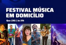 Muito forró, Rock, choro e MPB, no Arraiá do Festival Música em Domicílio, da TVU (canal 11.1), nesta 4ª feira(30)