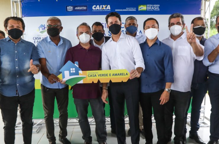 Prefeito de Jaboatão, Anderson Ferreira, destaca entrega de 2 mil moradias, ao inaugurar nova etapa do Residencial Fazenda Suassuna