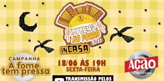 Imprensa no Forró “In Casa”, é o tema da live solidária que acontece nesta sexta-feira(18), direto do Clube das Pás