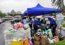 Ação da Prefeitura do Jaboatão, em parceria com o Shopping Guararapes, troca quase duas toneladas de material reciclável por mudas