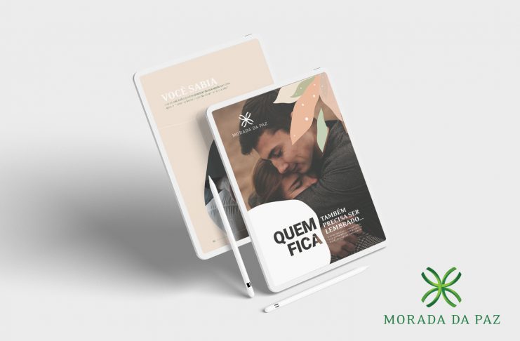 Morada da Paz lança e-book gratuito “Quem fica também precisa ser lembrado”, que orienta como ajudar pessoas enlutadas
