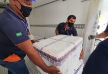 Pernambuco recebe novo lote da vacina Astrazeneca/Fiocruz