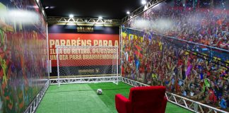 Torcedores do Sport Clube do Recife comemoram 84 anos da Ilha do Retiro, com visita guiada pelo estádio