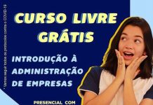 Alpha Técnico oferece 80 vagas gratuitas, em curso livre em Introdução à administração