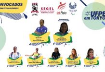 UFPE terá três atletas e três técnicos representando o Brasil nas Paralimpíadas em Tóquio
