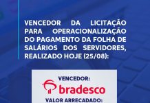 Banco Bradesco vence o pregão da folha de salários dos servidores estaduais de Pernambuco