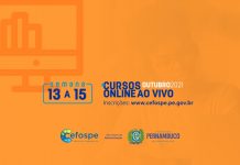 Cefospe traz novidade na grade de cursos on-line ao vivo
