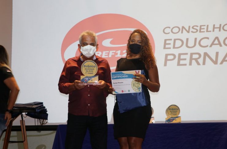 PORTAL PINZÓN recebe prêmio “Destaque do Ano 2021”, do CREF12/PE, na Categoria “Imprensa/Veículo de Comunicação”
