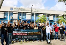 Policiais Civis de Pernambuco suspendem atividades na manhã desta quarta-feira (29), incluindo os serviços do Instituto Médico Legal (IML)
