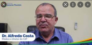 Médico Alfredo Costa, recebe voto de aplauso da Alepe, pela eficiência como gestor do Hospital Jaboatão Prazeres