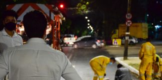 Prefeitura do Recife implanta Faixa Azul na Avenida Visconde de Jequitinhonha