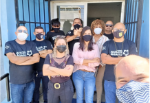 Policiais Civis de Pernambuco cruzaram os braços nesta manhã