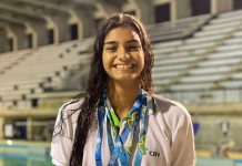 Atleta pernambucana é destaque na natação