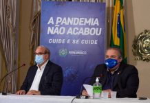 Em Pernambuco, desobrigação da máscara só será possível com avanço na vacinação