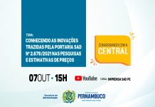 SAD promove debate on-line do Conversando com a Central