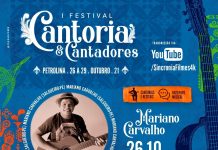 Começa terça-feira (26) o I Festival de Cantoria e Cantadores em formato online