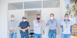 Cabo inicia reforma em base da Guarda Municipal