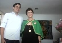 Professora da UFPE Norma Arteiro Filgueiras, assume cadeira na Academia Pernambucana de Medicina