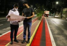 Prefeitura do Recife inicia implantação de nova estrutura cicloviária na Zona Norte