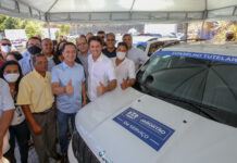 JABOATÃO: Prefeito Anderson Ferreira entrega nova frota de veículos e equipamentos, ao Conselho Tutelar