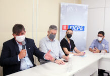 Secretário Estadual de Meio Ambiente de Pernambuco, anuncia investimentos em reunião da FIEPE