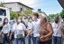 RECIFE: Prefeito João Campos acompanha serviços de recapeamento em vias da Vila Santa Luzia
