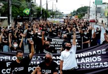 Greve dos Policiais Civis de Pernambuco continua, e adesão segue em 90% em todo Estado
