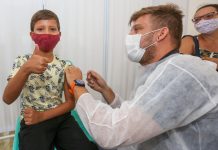 Jaboatão aplica 1.572 doses no Dia C da vacinação infantil contra a Covid-19