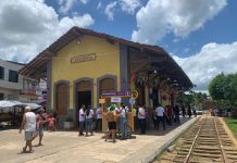 Jaqueira: Prefeitura reabre antiga Estação Ferroviária, e local recebe exposição fotográfica de festas de Carnaval