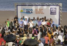 Anderson Ferreira entrega nova orla de Piedade