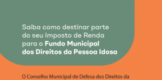 Prefeitura do Recife realiza campanha para incentivar doação do Imposto de Renda devido, para o Fundo Municipal da Pessoa Idosa