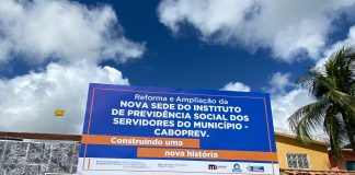 Gestão do Caboprev inicia obra da nova sede