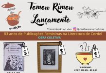 ’83 anos de Publicações Femininas na Literatura de Cordel’, será lançada em Petrolina neste domingo (20)
