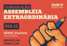 Insatisfeitos com os rumos da educação do município, professores do Paulista farão assembleia na próxima terça-feira(12)