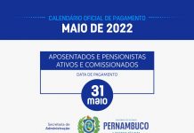 Salário de todos os servidores estaduais de PE, será pago na próxima terça-feira(31)