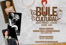 Bule Cultural começa dia 18 com oficina de cordel e show gratuitos