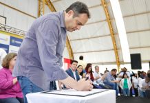 No Agreste Central, Paulo Câmara autoriza obras de pavimentação da PE-103