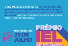 Prêmio IEL de Estágio está com inscrições abertas até 25 de julho