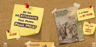 Editora UFPE celebra Dia do Estudante com oferta de livros pela metade do preço