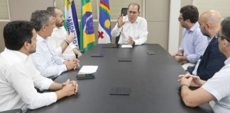 JABOATÃO: Prefeito Mano Medeiros recebe presidente global da Enel X, empresa que lidera o consórcio da PPP da Iluminação Pública